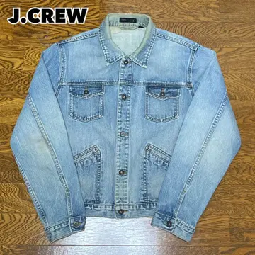 J.CREW 제이크루 데님 자켓 데님 자켓 4P 도넛 버튼
