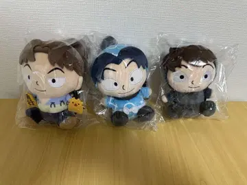 닌자 타마 란타로 앉은 봉제 인형 기리마루 도이 리키치 3개 세트