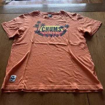 레어 CHUMS 티셔츠 아메카지 아웃도어 캠핑 패션 캐주얼