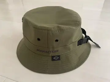 MANASTASH 버킷 햇 올리브