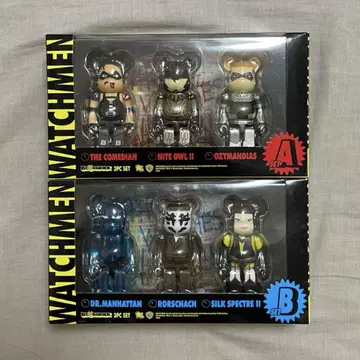베어브릭 100% 워치맨 WATCHMEN 세트 A&B