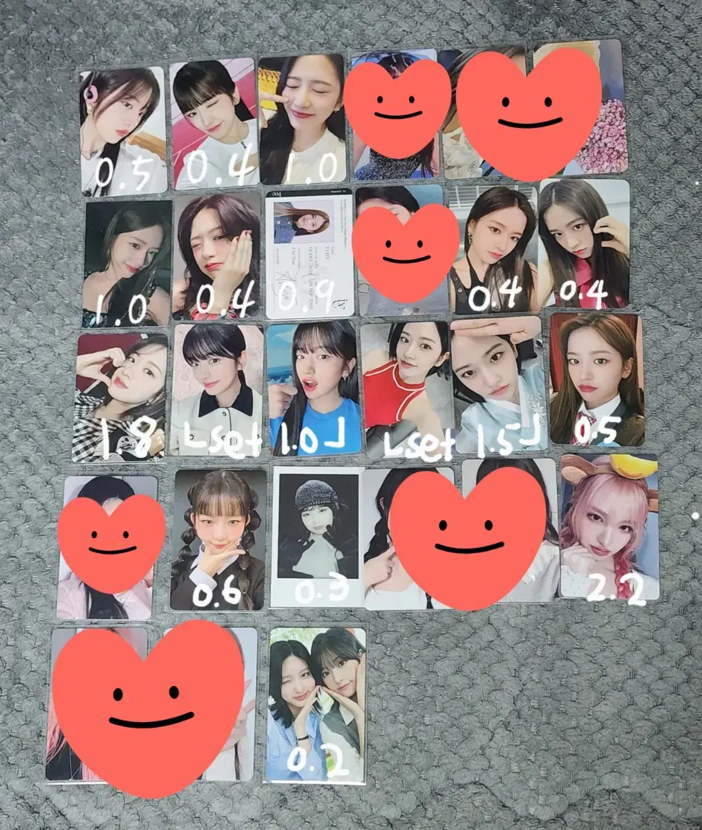 Ive poca unreleased photocard minive pop up pre-order benefit wts