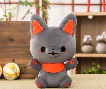 카미사마 여우와 샐러리맨 BIG 봉제 인형 검정