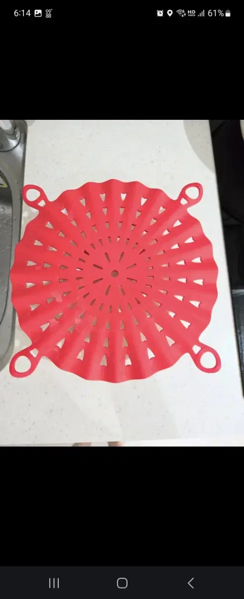 Red Silicone Steamer New Product