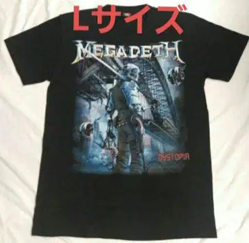 밴딩 티셔츠 MEGADETH 메가데스 L 사이즈