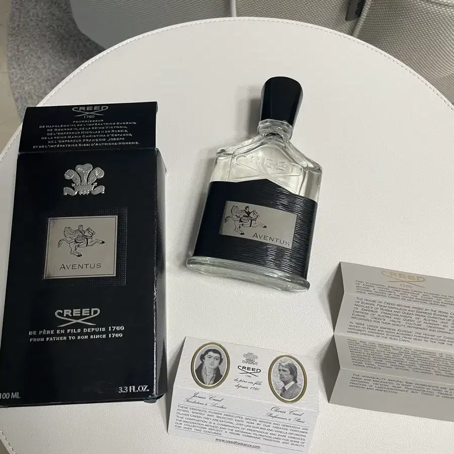 CREED AVENTUS 100ml 新品未開封 Creed Aventus 3.3oz Men's Eau de Parfum Spray - New Unsealed