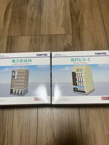 조립 키트 지오코레 N 게이지 지방 방송국 현대 빌딩 C 토미텍