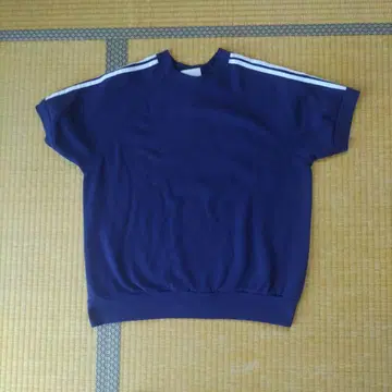 80s-90s BASSETT-WALKER 네이비 반팔 맨투맨 L 사이즈