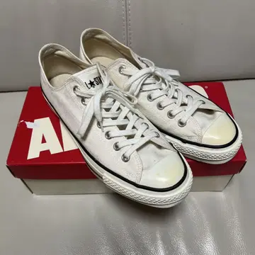 거의 미사용 저널 스탠다드 일본제 컨버스 올스타 빨간색 상자 28cm