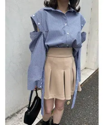 SNIDEL 구조 스카 숏 팬츠