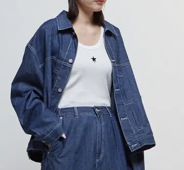 컨버스 라이트 데님 셔츠 자켓