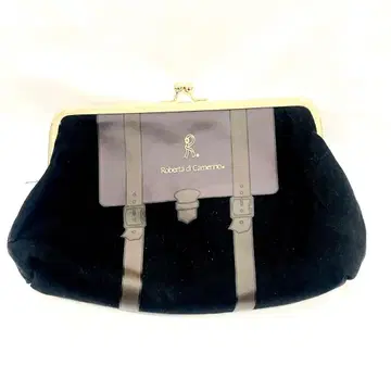 Y506-187 Roberta di Camerino 블랙 파우치