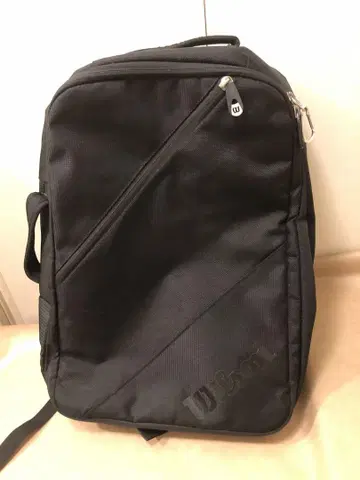윌슨 테니스 백 백팩 백팩 블랙