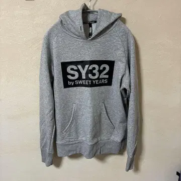 SY32 by SWEET YEARS 그레이 후드티 M