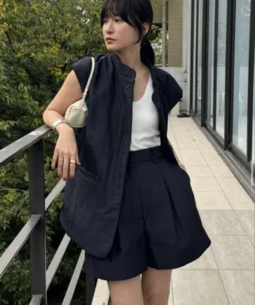 클레인 패딩 쇼트 팬츠