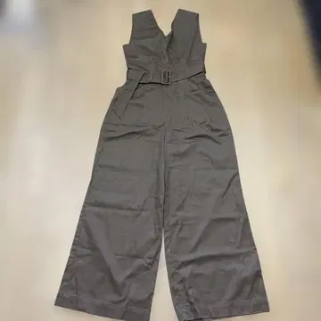 MOUSSY 브라운 벨트 점프 수트