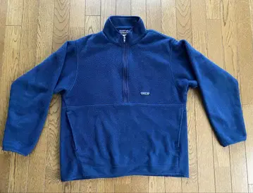 90s 파타고니아 신틸라 하프 지퍼 네이비 L