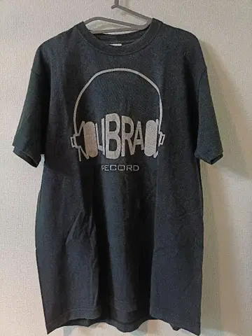 LIBRA Record 티셔츠 X-LARGE 블랙