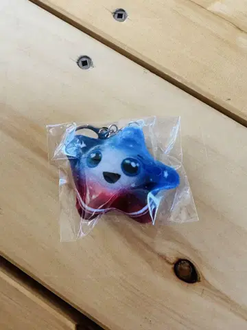 오사카 만국 박람회 미국 파빌리온 한정판 USA 별 모양 봉제 인형 키링