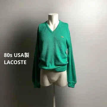 'USA제 80s 90s 라코스테 LACOSTE 니트 스웨터 미국