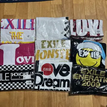 EXILE 티셔츠 세트 L M