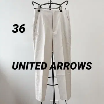 유나이티드 애로우즈 여름용 슬림 팬츠 36 내추럴 테이퍼드