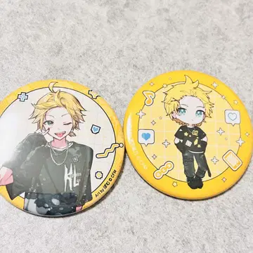 새상품 하츠네 미쿠  키라네 렌 캔뱃지
