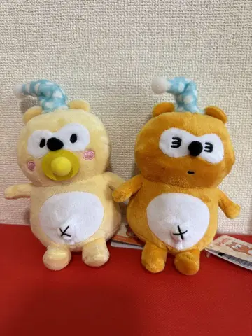 ponta 잘 자요, 통통한 오테다마 봉제 인형 폰타