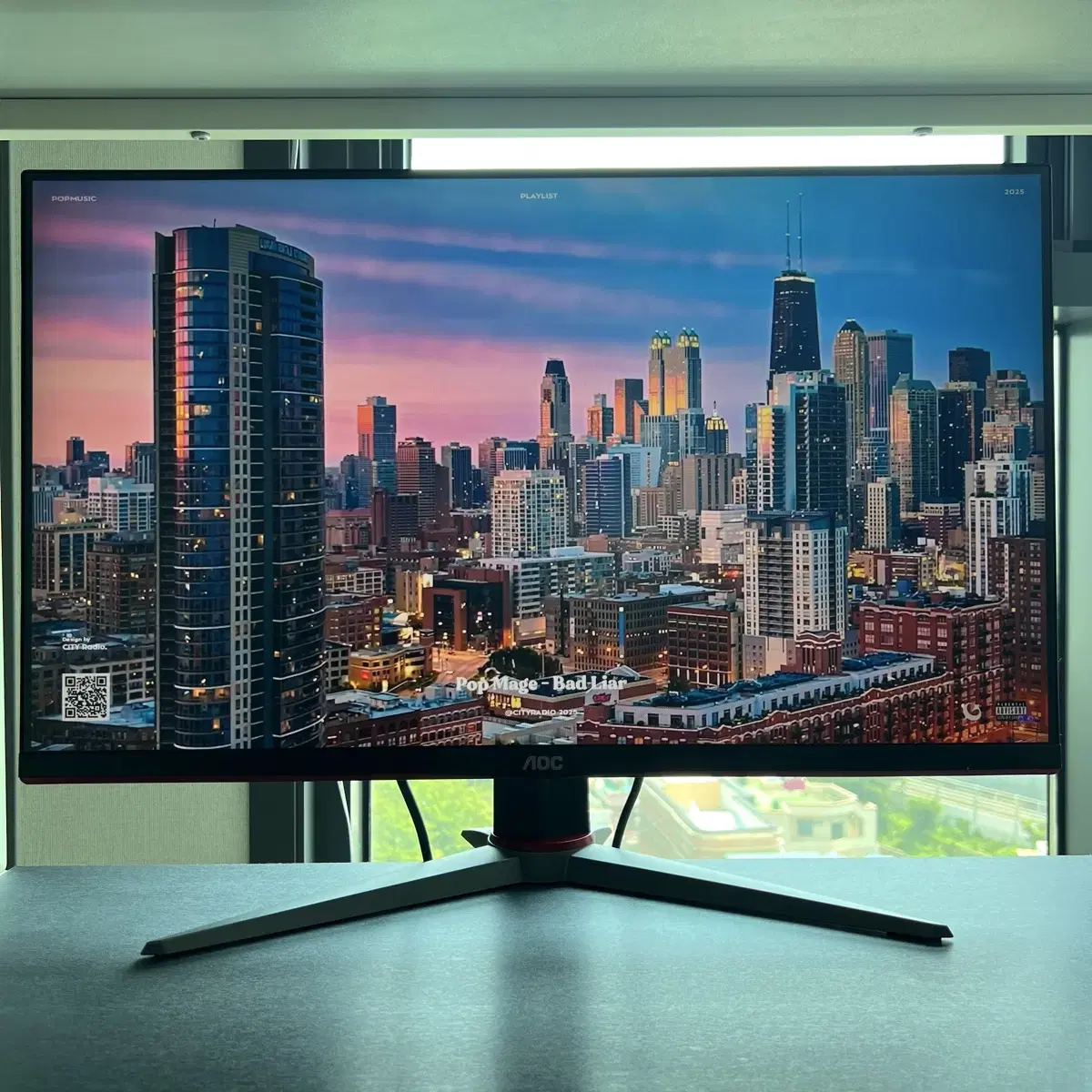 Alphascan AOC Gaming Monitor 27-inch 144Hz Perfect Pixel