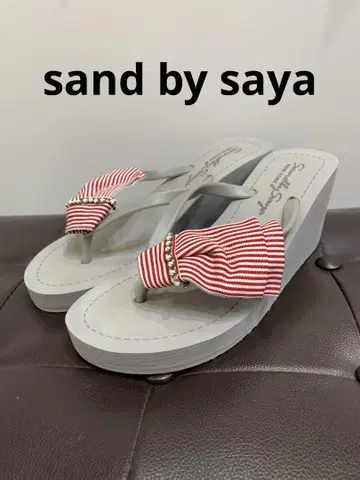 sand by saya 샌드 바이 사야 통굽 샌들