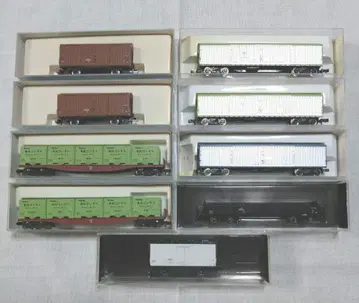 KATO N 게이지 화물차 9량 세트