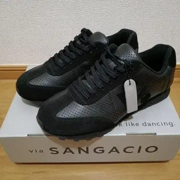 SANGACIO MOM 'BLACK' 블랙 스니커즈