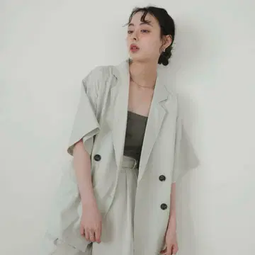 하프 슬리브 자켓