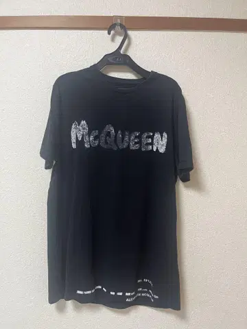 Alexander McQueen 블랙 티셔츠 L