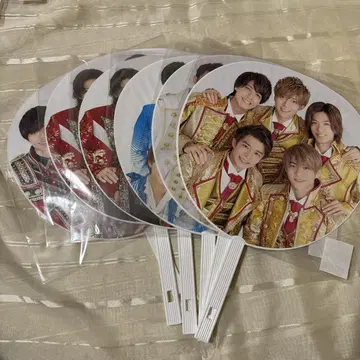 King & Prince 카우콘 부채 6개 세트