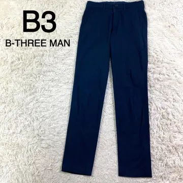 B3 B-THREE MEN 네이비 컬러 캐주얼 슬랙스