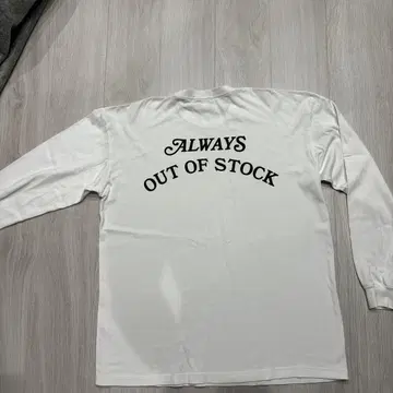 aoos 베이직 로고 롱 T L
