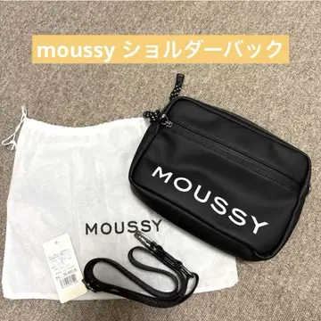 MOUSSY 숄더백 블랙