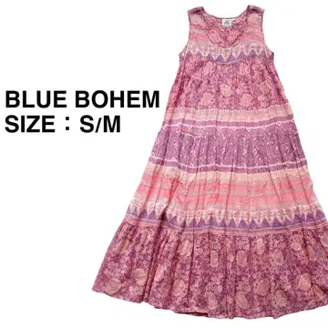 BLUE BOHEME / Spick&Span 별주 맥시 원피스 인도 면