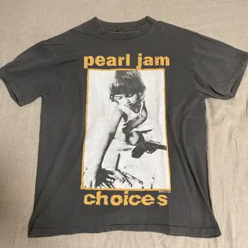 Pearl Jam 밴딩 티셔츠 Made in USA