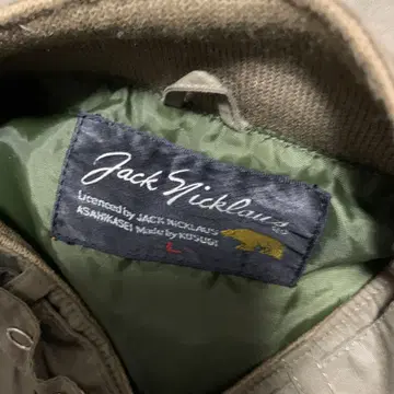 Jack Nicklaus 밀리터리 자켓 카키