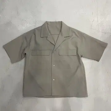 반팔 셔츠 포켓 부착