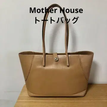 MOTHERHOUSE 마더하우스 브라운 가죽 토트백