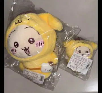 산리오 마스코트 홀더 봉제 인형 토끼 폼폼푸딩 2개 세트