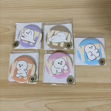 정반대인 너와 나 예티 복권 캔뱃지