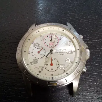 세이코 크로노그래프 7T92-0DX0 100M 방수 하자품 작동 상품