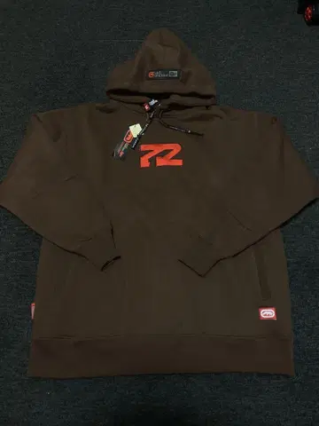 ECKO FUNCTION 브라운 후드 부착 후드티