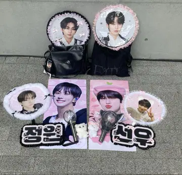 enhypen 정원 네임 보드 핸드메이드