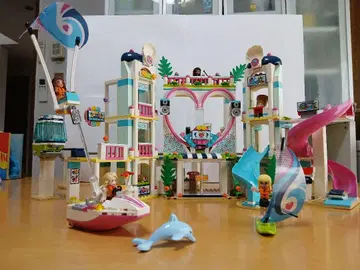레고 프렌즈 하트 레이크 시티 비치 리조트 세트