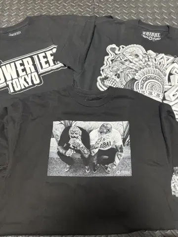 TRIBAL GEAR 티셔츠 3장 세트 All XL 사이즈